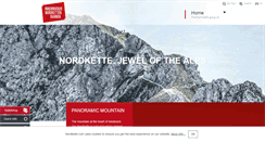 Desktop Screenshot of nordkette.com